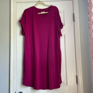 Lou& Grey knit dress with pocket